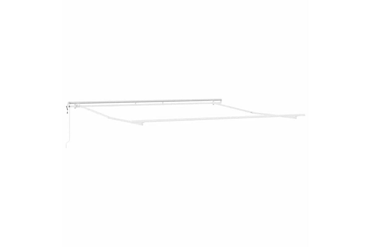 Vidaxl Awning White 45 X 35 M Metal