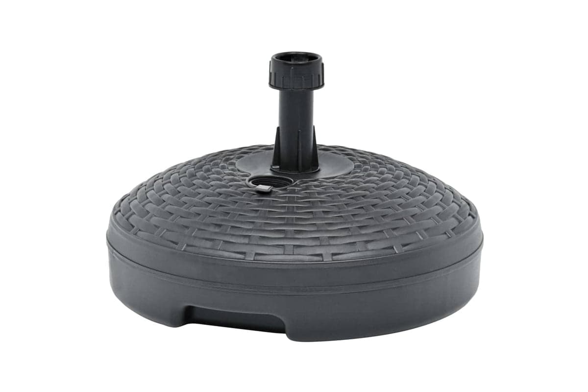 Vidaxl 48771 Umbrella Base Sand/water Filled 20 L Anthracite Plastic Rattan