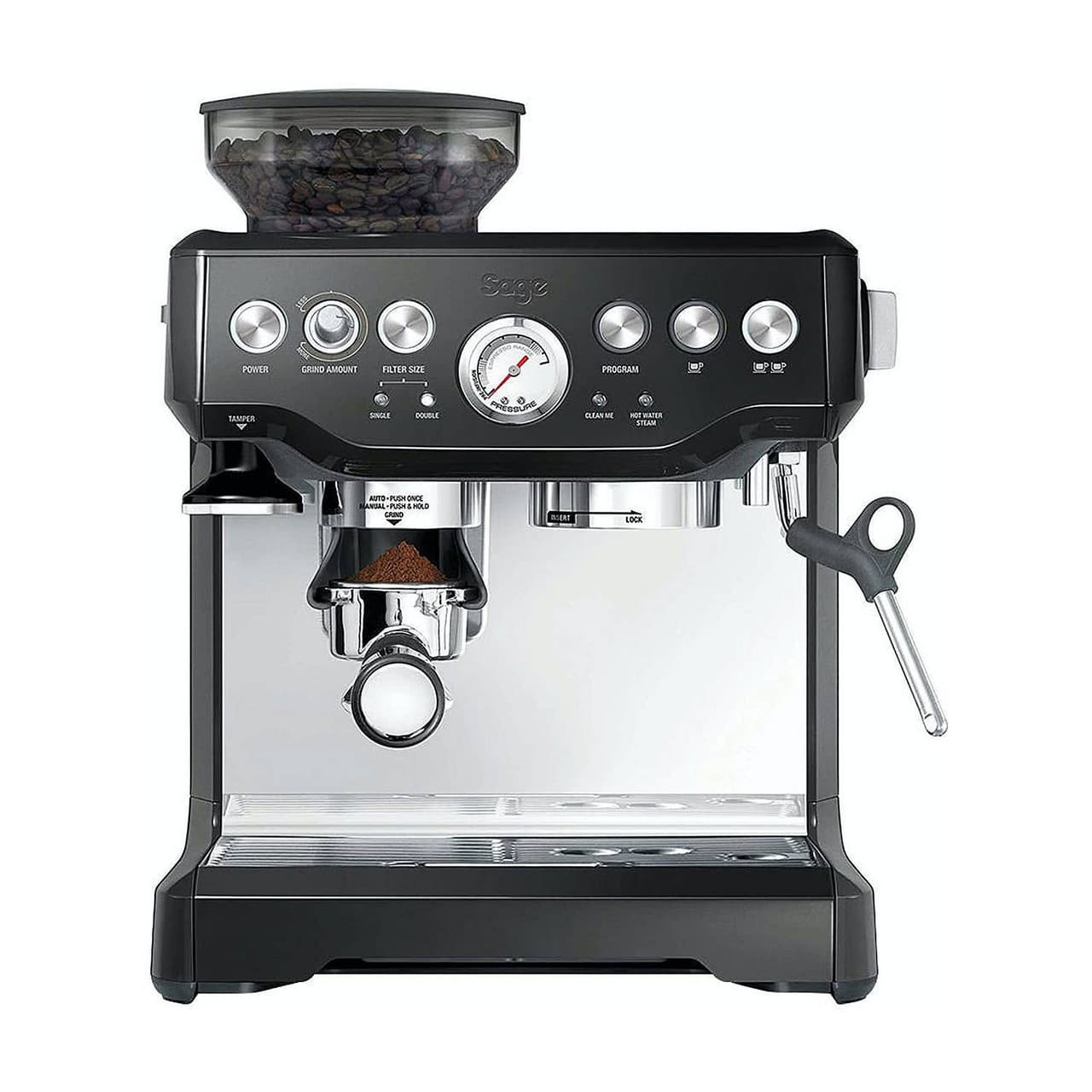 Sage, SES875UK, The Barista Express, Black