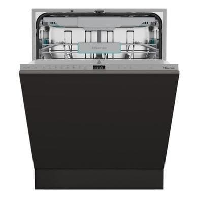 Hisense Integrated Dishwasher - Smart Wi-Fi A-Rated Silver control panel