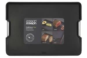 Joseph Joseph | Cut & Carve Multi-function Large Chopping Board | Black