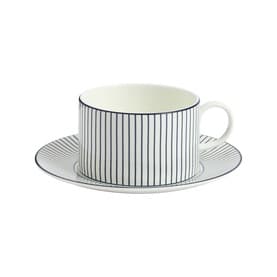 Gio Pinstripe Teacup & Saucer Two-Piece Set 235ml