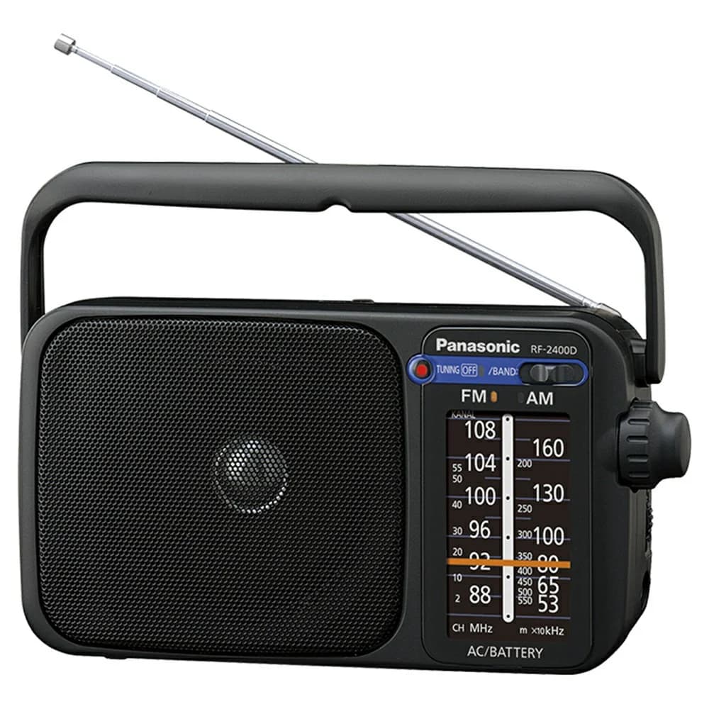 Panasonic Portable AM/FM Radio - Black | PP071