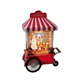 Santa's Workshop Snow Globe Stand 25cm