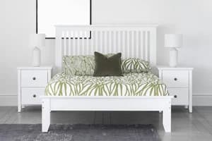 Ezra Bed Frame | King | 5ft | White