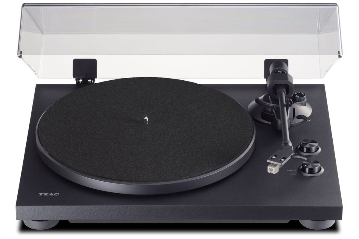 Teac Bluetooth Turntable | Hi-fi Audio | Engineered Wood | Black