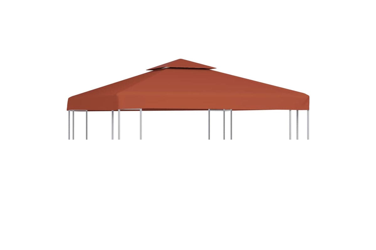 Vidaxl 46616 2-tier Gazebo Top Cover 3x3 M Terracotta