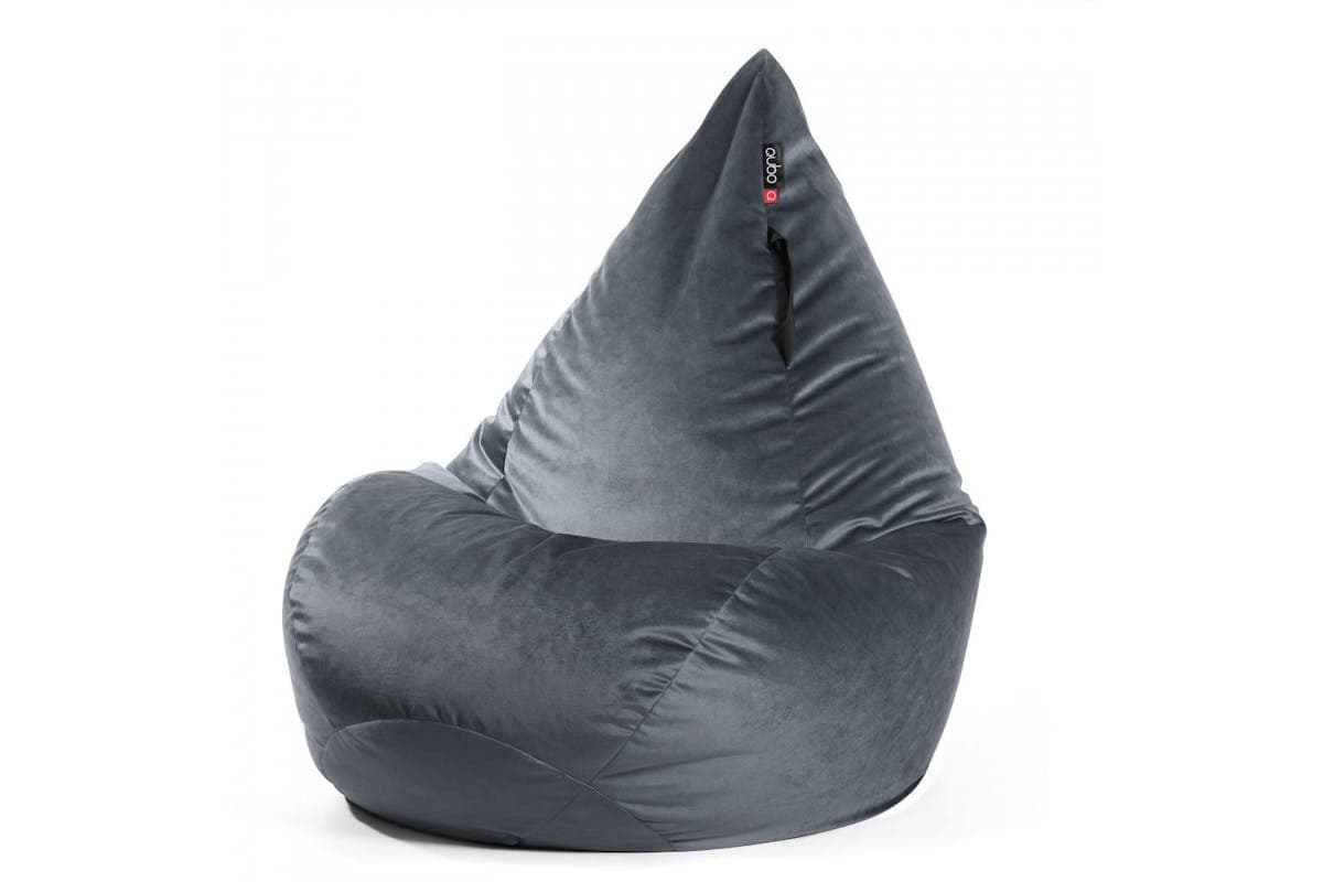 Qubo | Wave Drop | Fresh Fit Bean Bag | Quartz