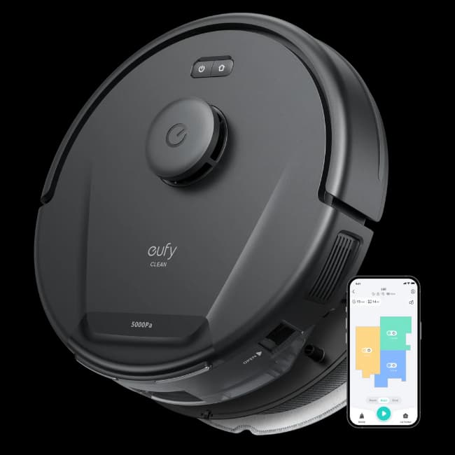 Eufy L60 Hybrid Robot Vacuum - Black | T2268V11