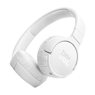 JBL Tune 670NC, On-ear wireless Noice Cancelling headphones, Bluetooth, On-earcup controls - White | JBLT670NCWHT