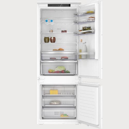 NEFF            N50 285/98LITRE 193.5X69.1CM INTEGRATED NO FROST FRIDGE FREEZER