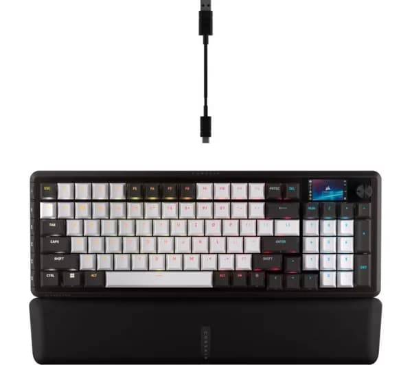 CORSAIR VANGUARD 96 Mechanical Gaming Keyboard - Black & Dual Tone