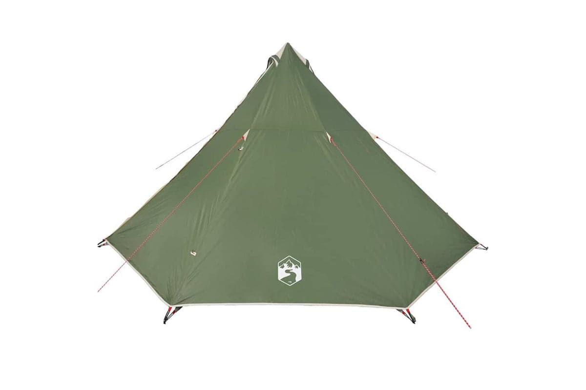 Vidaxl Family Tent Tipi 8-person Green Waterproof