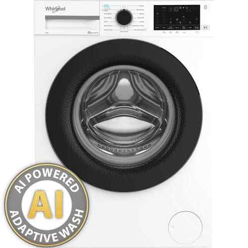 WHIRLPOOL            9KG/1400 SPIN A ENERGY RATED WASHING MACHINE - WHITE