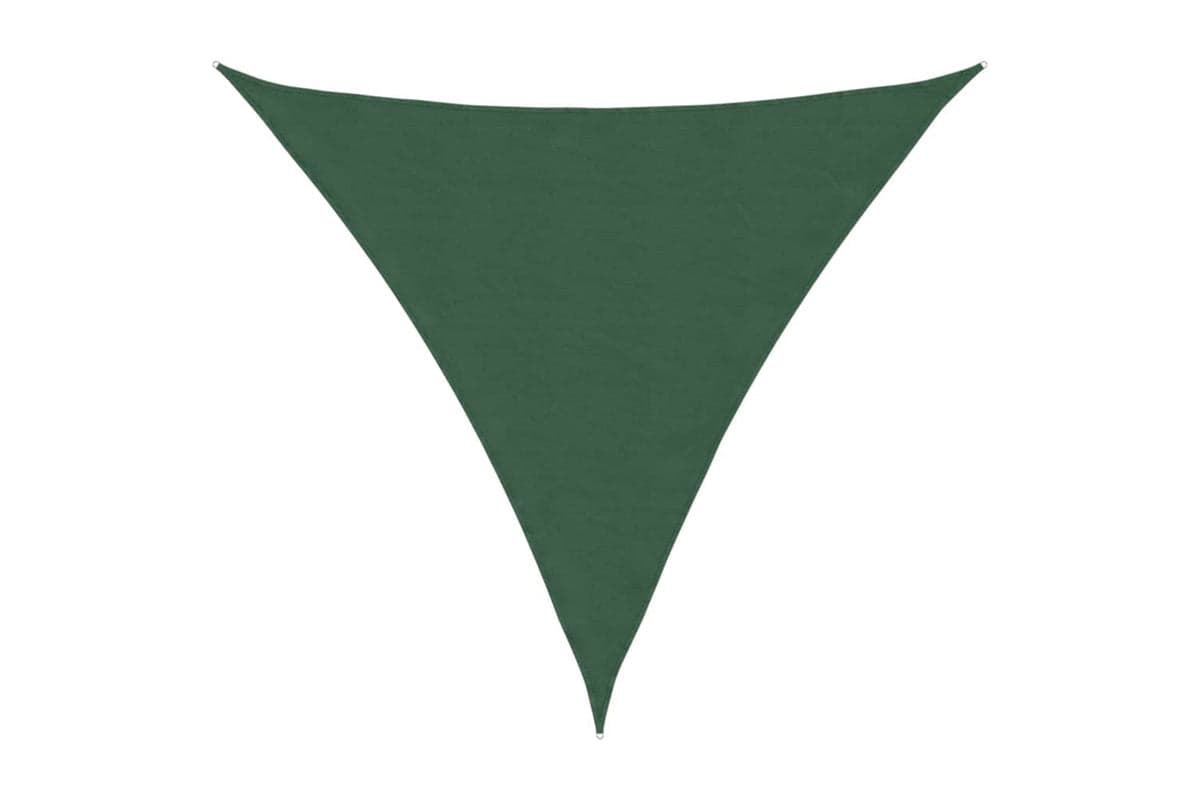 Vidaxl 135506 Sunshade Sail Oxford Fabric Triangular 4x4x4 M Dark Green