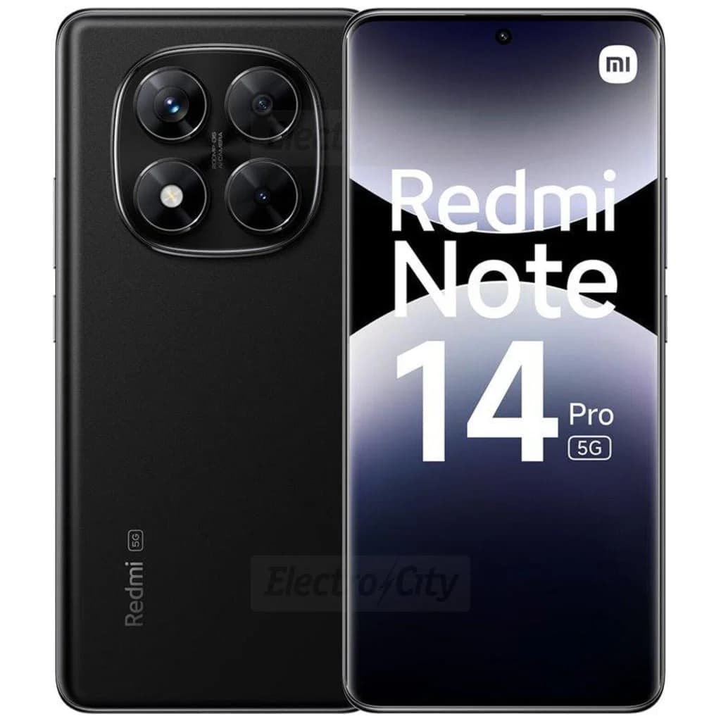 Xiaomi Redmi Note 14 Pro 6.7 Inch 256GB 5G Smartphone | Black