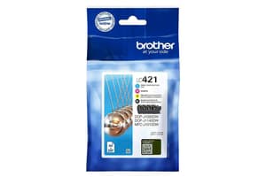 Brother LC421 Ink Cartridge | Black, Cyan, Yellow and Magenta