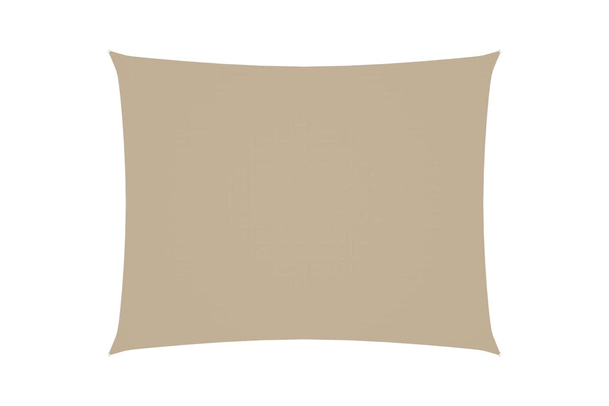 Vidaxl 135152 Sunshade Sail Oxford Fabric Rectangular 2.5x4 M Beige