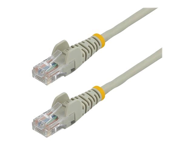STARTECH.COM - Startech 0.5m Gray Cat5e / Cat 5 Snagless Ethernet Patch Cable 0.5 m - patch cable - 50 cm - grey