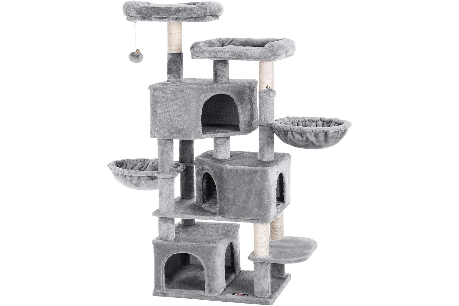 Feandrea Multilayer Large Cat Tree | Light Gray