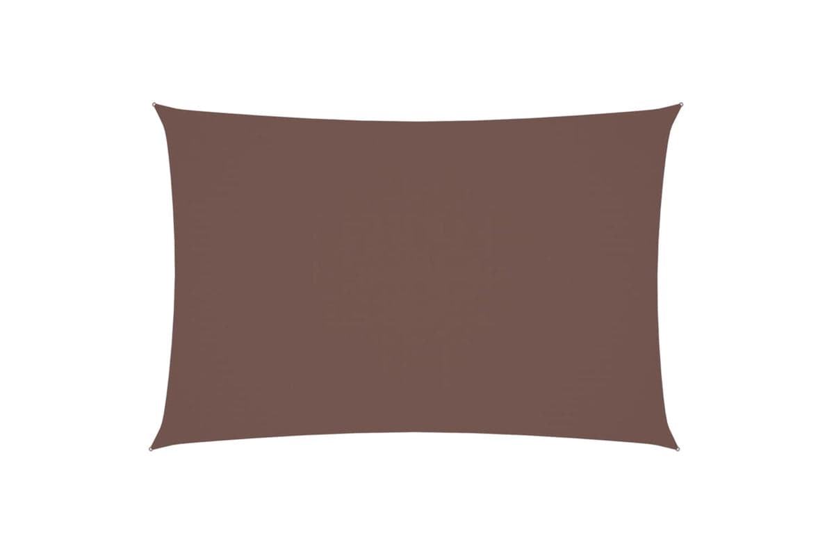 Vidaxl 135807 Sunshade Sail Oxford Fabric Rectangular 2x4 M Brown