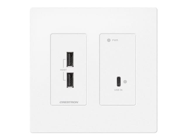CRESTRON ELECTRONICS - Crestron HD-TXU-4KZ-111-2G-W - video/audio/USB extender - DM Lite