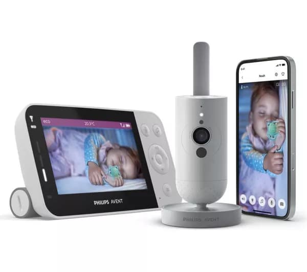 PHILIPS AVENT Avent Connected SCD951/26 Smart Video Baby Monitor - White