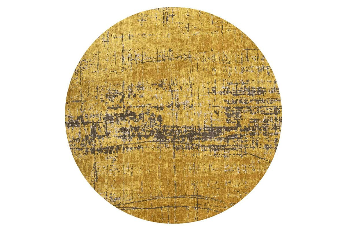 Louis De Poortere | Griff Eco Rug | Yellow | 240 x 240 cm