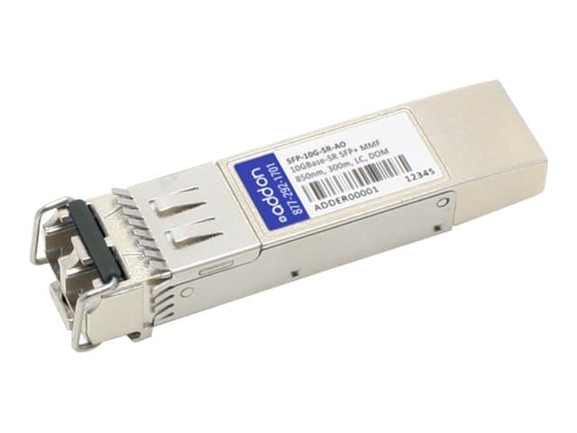 ADDON NETWORKING - AddOn Cisco SFP-10G-SR Compatible SFP+ Transceiver - SFP+ transceiver module - 10GbE - 10GBase-SR - 850 nm