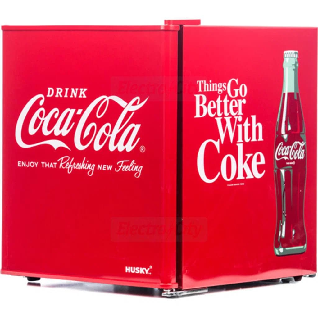 Husky 43 Litre Coca-Cola Mini Fridge | Red