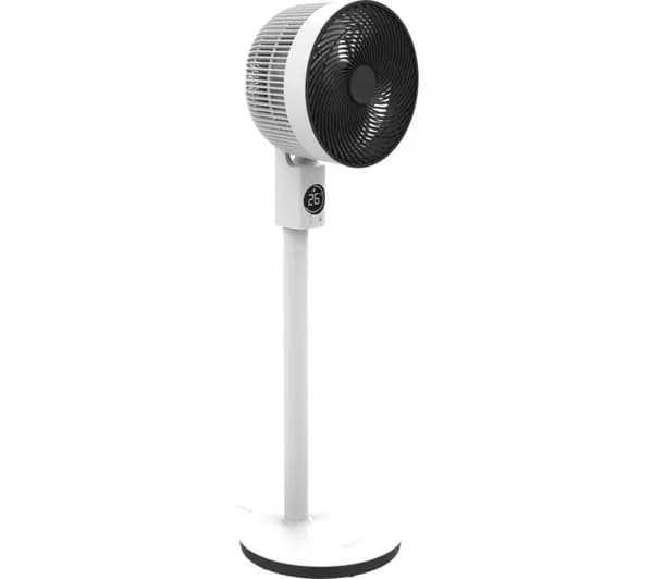 MEACO Sefte 10” Pedestal Air Circulator Fan - White