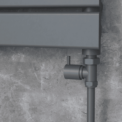 Elego Modern Manual Straight Radiator Valves
