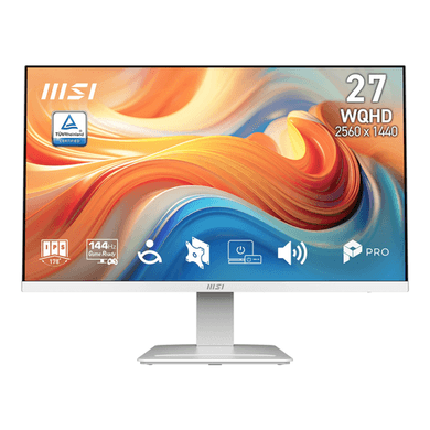 MSI PRO MP273QW E14 27" IPS WQHD 144Hz 1ms White Monitor