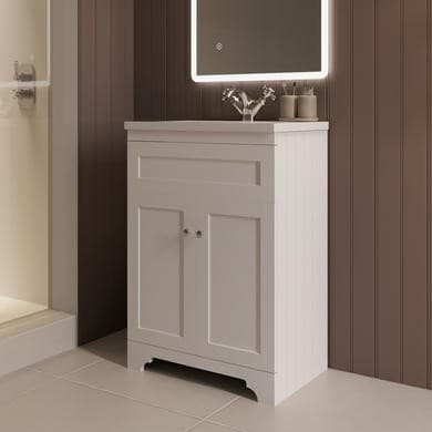 Baxenden Freestanding Vanity Unit with Basin