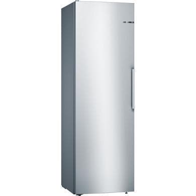 Bosch Series 4 346 Litre Upright Freestanding Fridge - Stainless Steel Look