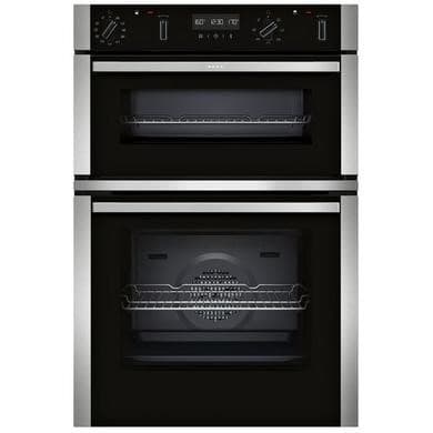Neff N50 U2ACH7AN7B Built-In Double Oven - Stainless Steel