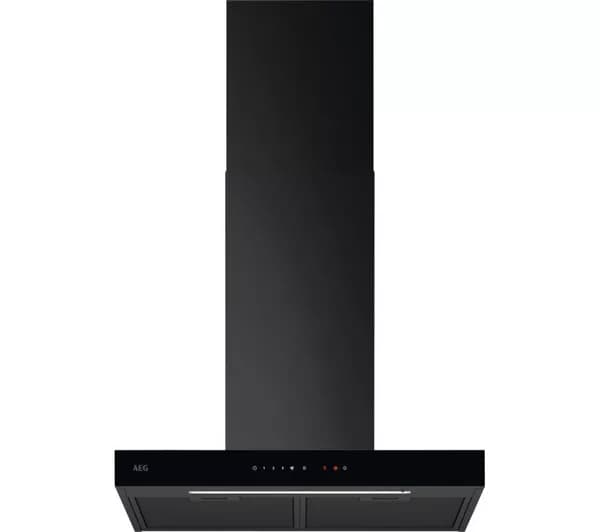 AEG Hob2Hood GB67D61HB Chimney Cooker Hood - Black