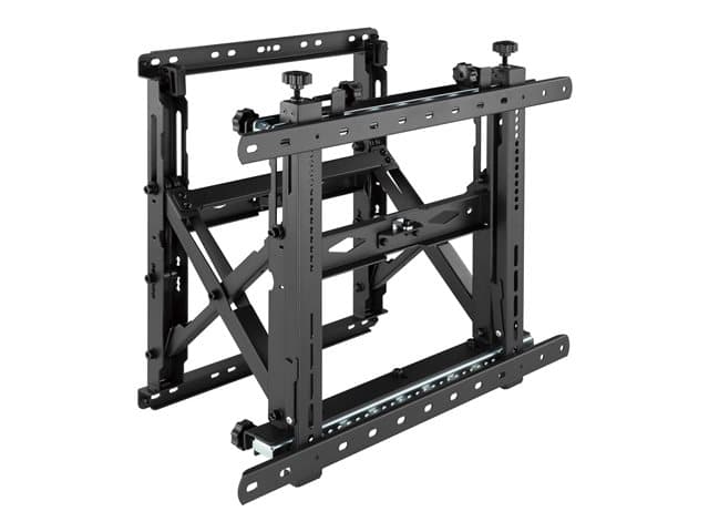 VISION - Mounting kit (wall mount) - for LCD display - lockable - steel - black - screen size: 45"-86"