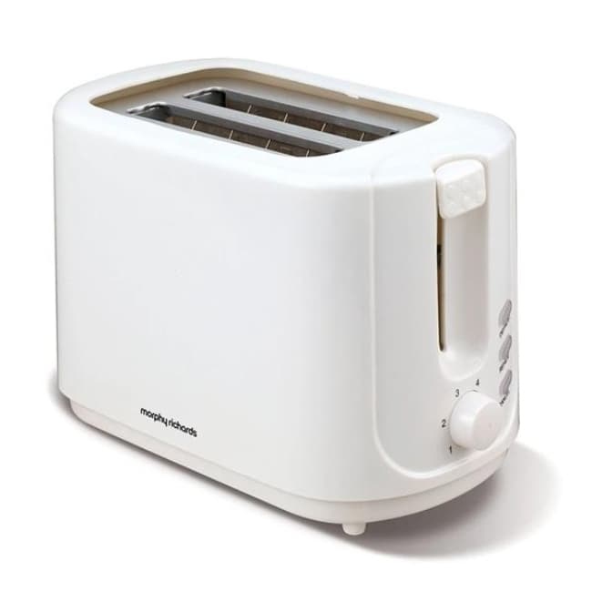 Morphy Richards 2 Slice Toaster White | 980569