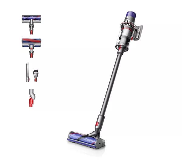 DYSON Cyclone V10 Total Clean Cordless Vacuum Cleaner - Grey & Purple