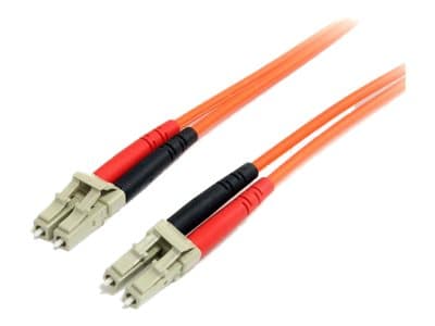 STARTECH.COM - Startech 5m Fiber Optic Cable - Multimode Duplex 62.5/125 - LSZH - LC/LC - OM1 - LC to LC Fiber Patch Cable (FIBLCLC5) - patch cable - 5 m - 5 m - orange
