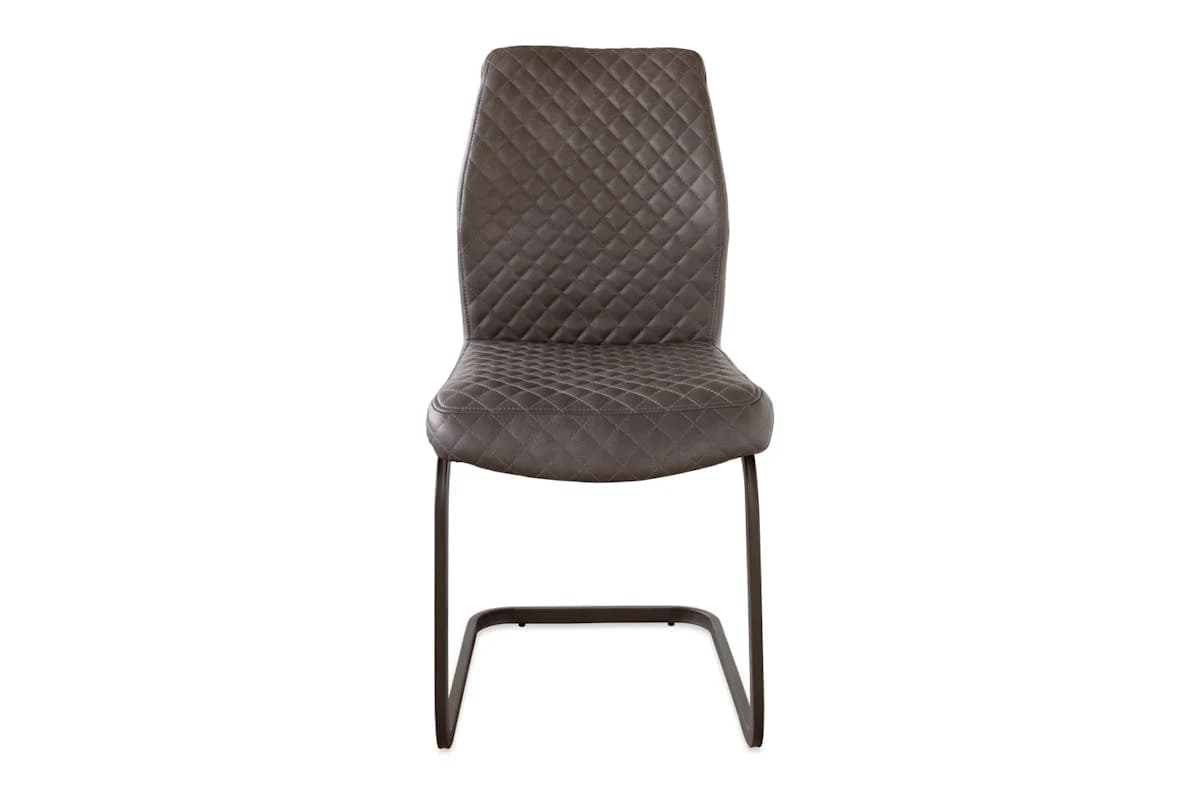 Ark Dining Chair | Leather | Brown
