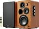 Majority D100X Powered Bluetooth Bookshelf Speakers – 100W | HDMI ARC | Phono Input | Walnut | 1000002995