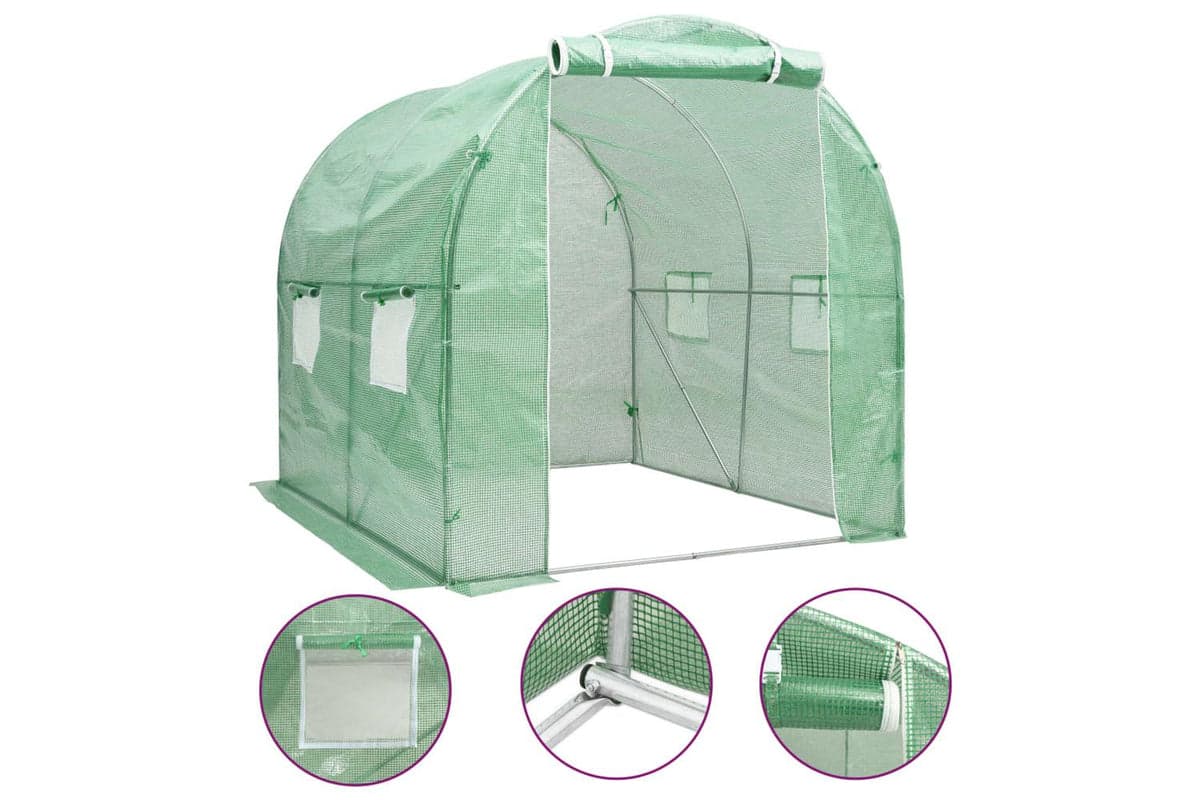 Vidaxl Greenhouse 4.5 Sq M 300x150x200 Cm