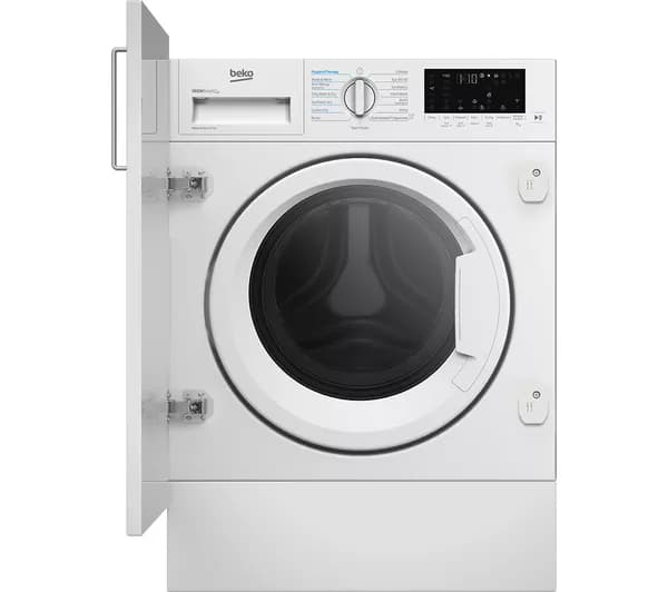 BEKO Pro RecycledTub WDIK854441 WiFi-enabled Integrated 8 kg Washer Dryer