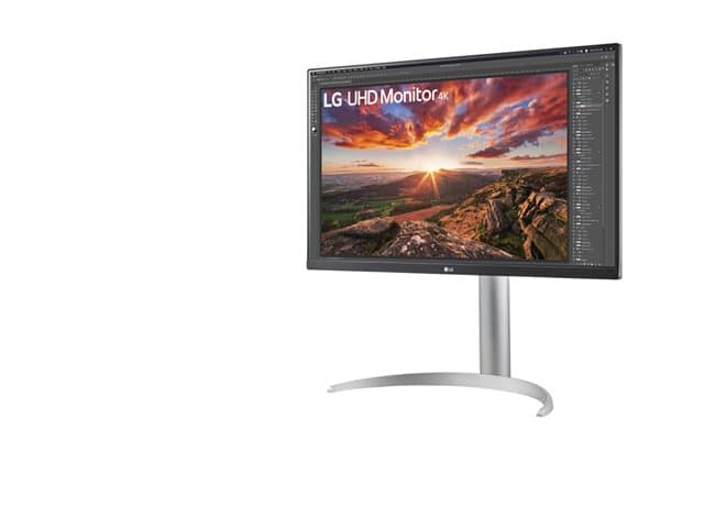 LG ELECTRONICS - LG 27UP850K-W - LED monitor - 27" - 3840 x 2160 4K UHD (2160p) @ 60 Hz - IPS - 400 cd/m² - 1200:1 - DisplayHDR 400 - 5 ms - 2xHDMI, DisplayPort, USB-C - speakers