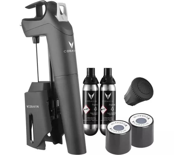 CORAVIN Timeless Three+ Wine Preservation System - Black