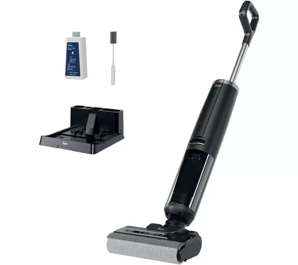 HOOVER HW3 Turbo Clean Upright 2-in-1 Wet & Dry Hard Floor Cleaner - Black & Silver