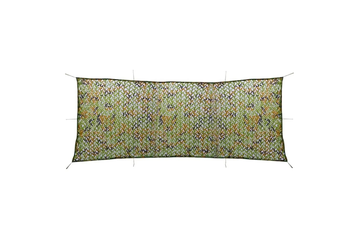 Vidaxl 135874 Camouflage Net With Storage Bag 1.5x5 M Green