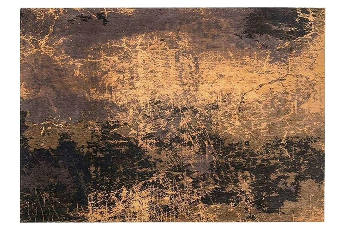 Louis De Poortere | Cracks Eco Rug | Orange | 280 x 390 cm